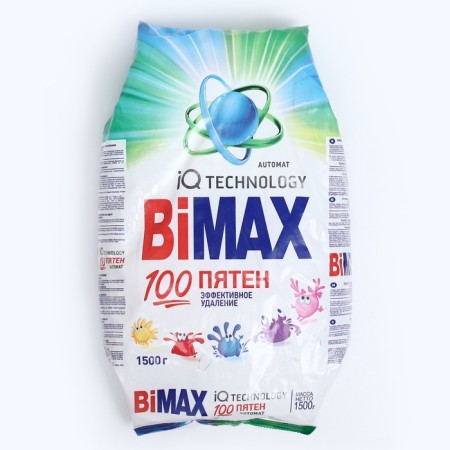 BIMAX washing powder "100 spots", automatic, 1.5 kg