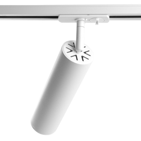 Single -phase track lamp for Feron AL194, IP20, GU10, 15 W, 56x56x200 mm, white color-3