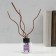 Fandshore for aromadiffusor from the rattan "wave" dark brown 24 cm