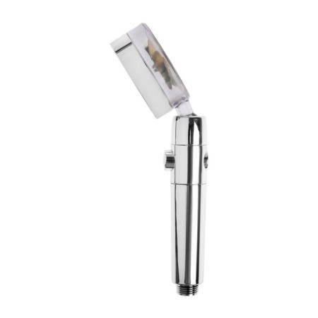 Shower Lake Zein Z2349, with a fan, 1 mode, plastic/stainless steel, yellow/chrome-2
