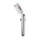 Shower Lake Zein Z2349, with a fan, 1 mode, plastic/stainless steel, yellow/chrome