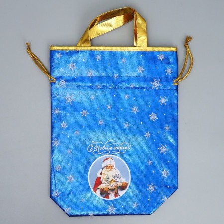 A bag of non-discharge material “Happy New Year!”, 25 x 32 cm, New Year-5