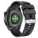 Smart hours of Hoco Y9, 1.36 ", 360x360, BT3.0+4.0, 300 mAh, call support, stepomer, black