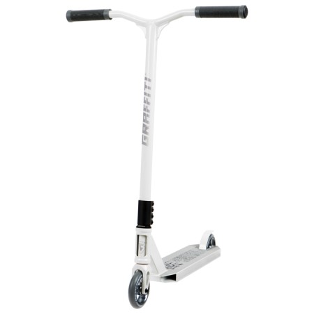 Scarlet Graffiti EcCentric 24, Pu 110 mm wheels, HIC Compression, ABEC 9 Chrome, white color