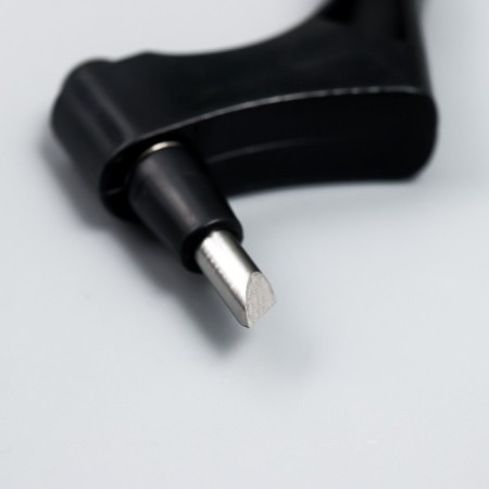 A universal knife, rotating 360 ° C with a blade 30 ° (fabric, felt, leather) 17x4x1 cm-2