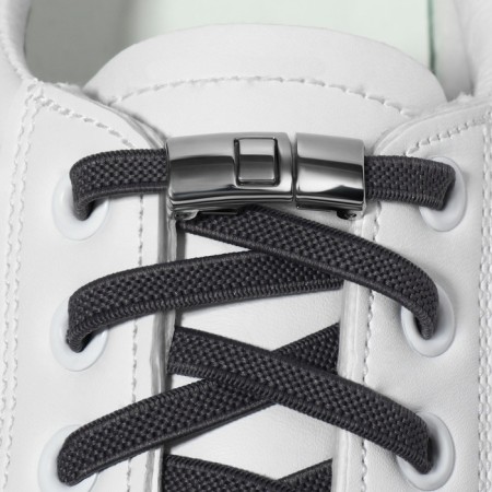 CLISTOR for laces, steam, size 2.6 × 1 × 0.8 cm, silver color-4