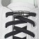 CLISTOR for laces, steam, size 2.6 × 1 × 0.8 cm, silver color