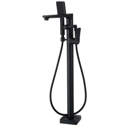 LEMARK Bronx LM3744BL bath mixer, single -leaf, pour 233 mm, floor, black