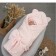 Kinderlitto “Muslin” discharge kit, 4 items, height 50-56 cm, pink color