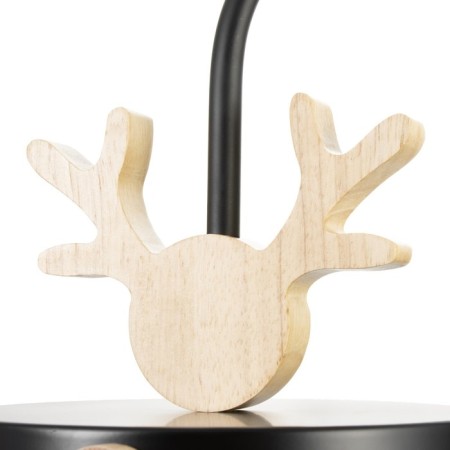 Bra "Deer Piartti" LED 12W 4000K Black 15x26x16cm-5