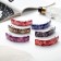 Clothing machine for hair "Wanda" delicate flowers, 9 cm, mix