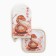 Set of kitchen. Ethel Vloom mittens 15x28cm, 19x19cm tack, 100%HL