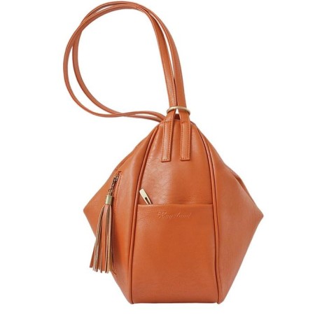 Bag bag claim. Kozh, lightning department, burgundy color 27x15.5x33cm-1