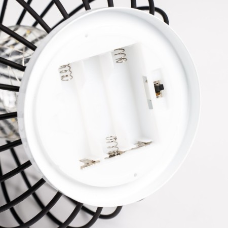 A jug “jug” LED 1W from batteries 3AA Black 14.5x14.5x24.5 cm Risalux-4