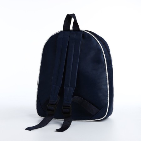 Baby backpack on lightning, blue color-5