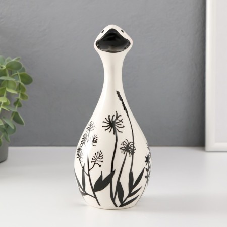 Souvenir Ceramics "Duck. Different Trade" Belo-CHIR 8.5x8.5x19.5 cm-3