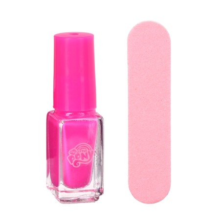 Children's nail polish + file, pink-4