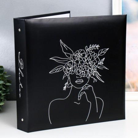 Photo album 400 photos 10x15cm, "Style", first 3-rings, 10x15 cm