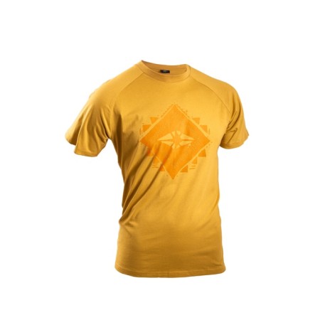 T -shirt Payer Look Inside, size 48, mustard color