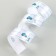 Fabric thermolent with tags for clothing "Red Kitten", 7 pcs