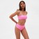Female swimming trunks Minaku Brazilians, pink color, size 46