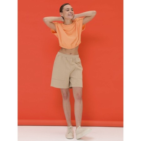 Female jumper, size 42, orange color-4