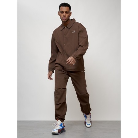 Sports suit men's, size 56, brown color-9