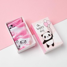 Set of socks of crumb I am Panda, 4 pairs, 6-8 cm