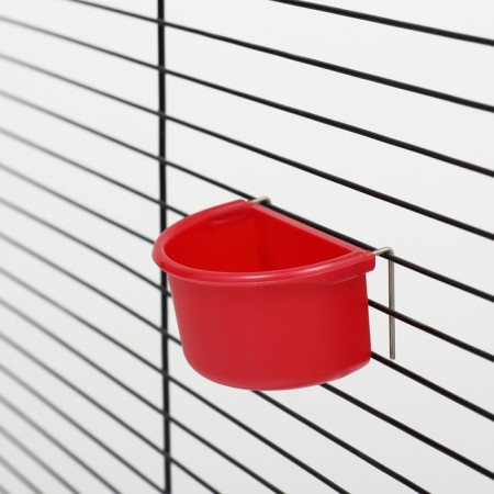A set of bird toys (bath, feeder, mirror, swing, ladder), 35 x 28 cm-12