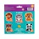 Maxi puzzles "Funny animals", 5 puzzles, 10 parts