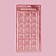 Konfinetta chocolate form “Toffi. Square ”, 27.5 × 13.5 × 2.5 cm, 21 cells (2.5 × 1.5 cm)