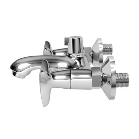 IDDIS Copter Copsb02i02WA bath mixer, two -welfare, ceramic divertor, chrome-1