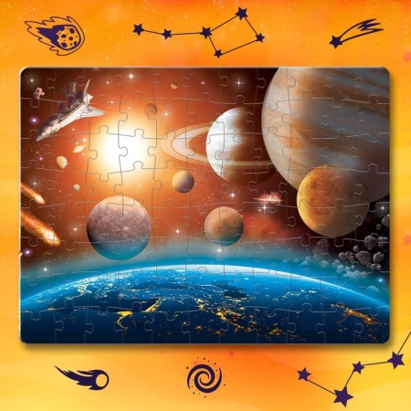 Puzzles luminous "mysterious cosmos", 120 parts-4