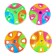 Rattle "Bright ball", color mix, crush me