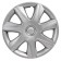 Wheel caps 15 "Airline", silver, carbon, in a set 2 pieces