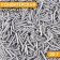Confectionery sprinkling "vermeshel", silver, 20 g