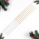 Bengal lights "salute", 50 cm, 5 pcs, gold, 120 seconds