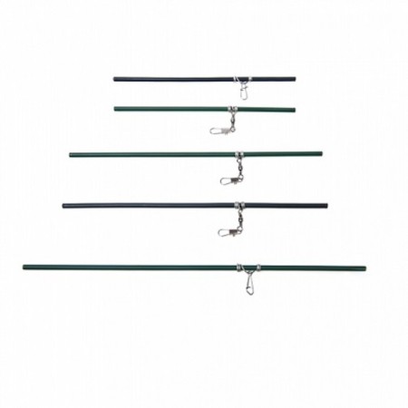 Co -fluid, straight, 25 cm, 10 pcs, green color
