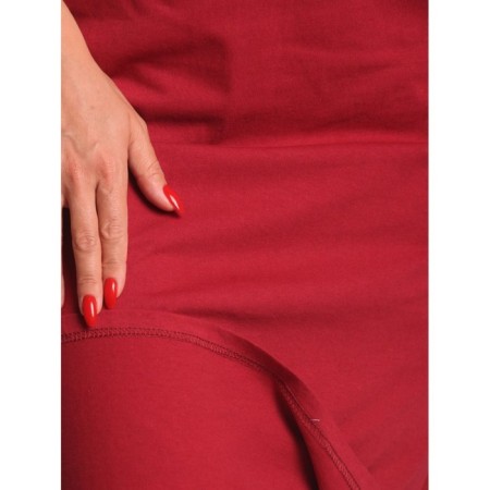 Female dress, size 44, burgundy color-4