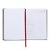Diary of a low -end A5+, 136 sheets of Sidney Nebraska, hard cover, artificial leather, silver cut, black