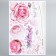 Interior plastic sticker "Pink roses" 60x90 cm