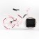 Clock - alarm clock "Bicycle", discrete move, D -6.5 cm, 12 x 22 cm, aa