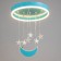 Lunar Light Chandelier LED 58W blue 50x50x60 cm Bayerlux