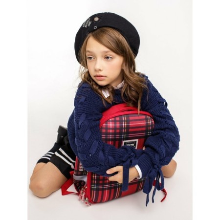 Свитер для девочки Amarobaby Knit Wear, рост 146 см, цвет синий-10