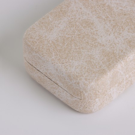 Case for glasses on the cracker, length 15 cm, beige color-1