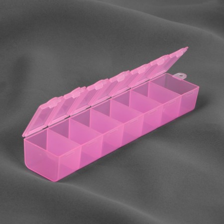 Organizer for beads, pink color-1