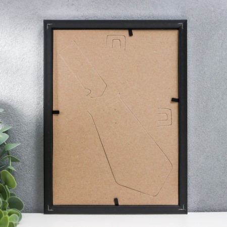 Photo frame plastic 15x21 cm silver-1