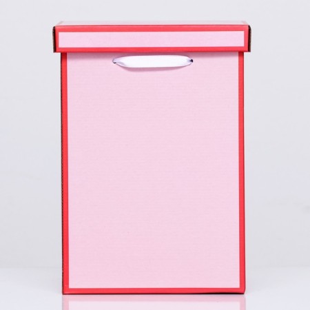 The box is folding, red, 17 x 25 cm-3