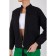 Women's jacket Eliseeva Olesya, size 48, black color
