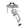 Mini-typos aluminum tundra, screw clamp, rotary hinge, two types of capture, 75 mm